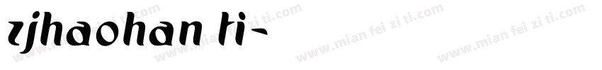 zjhaohan ti字体转换